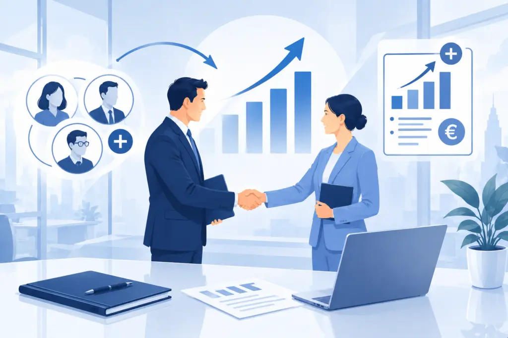 When does increased business with existing customers entitle an agent to an indemnity?