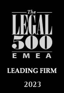 Leading Firm 2023  by EMEA Legal 500 Technology Media Telecom (TMT)  