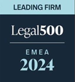 Leading Firm 2024 by The Legal 500 EMEA — Dispute Resolution