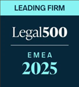 Leading Firm 2025 by The Legal 500 EMEA — Dispute Resolution