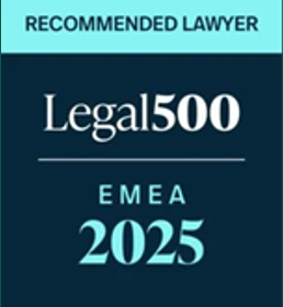 Recommended Lawyer 2025 by The Legal 500 EMEA — TMT